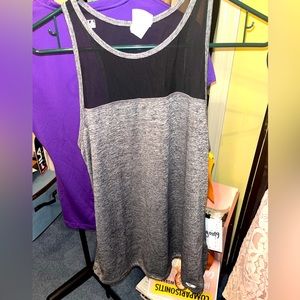 Women’s Small Black & Grey Champion Workout Tank Top